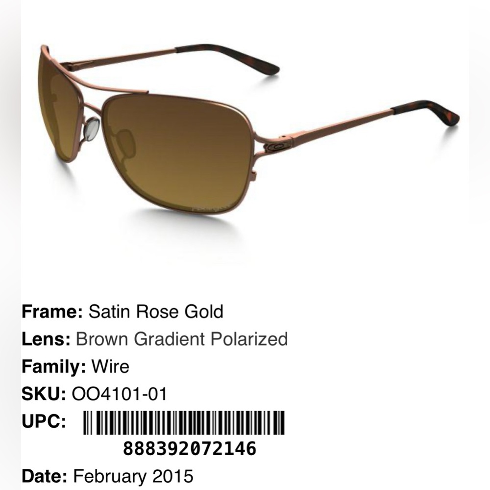 Oakley Conquest Women’s Sunglasses 59[]14 130 Rose Gold